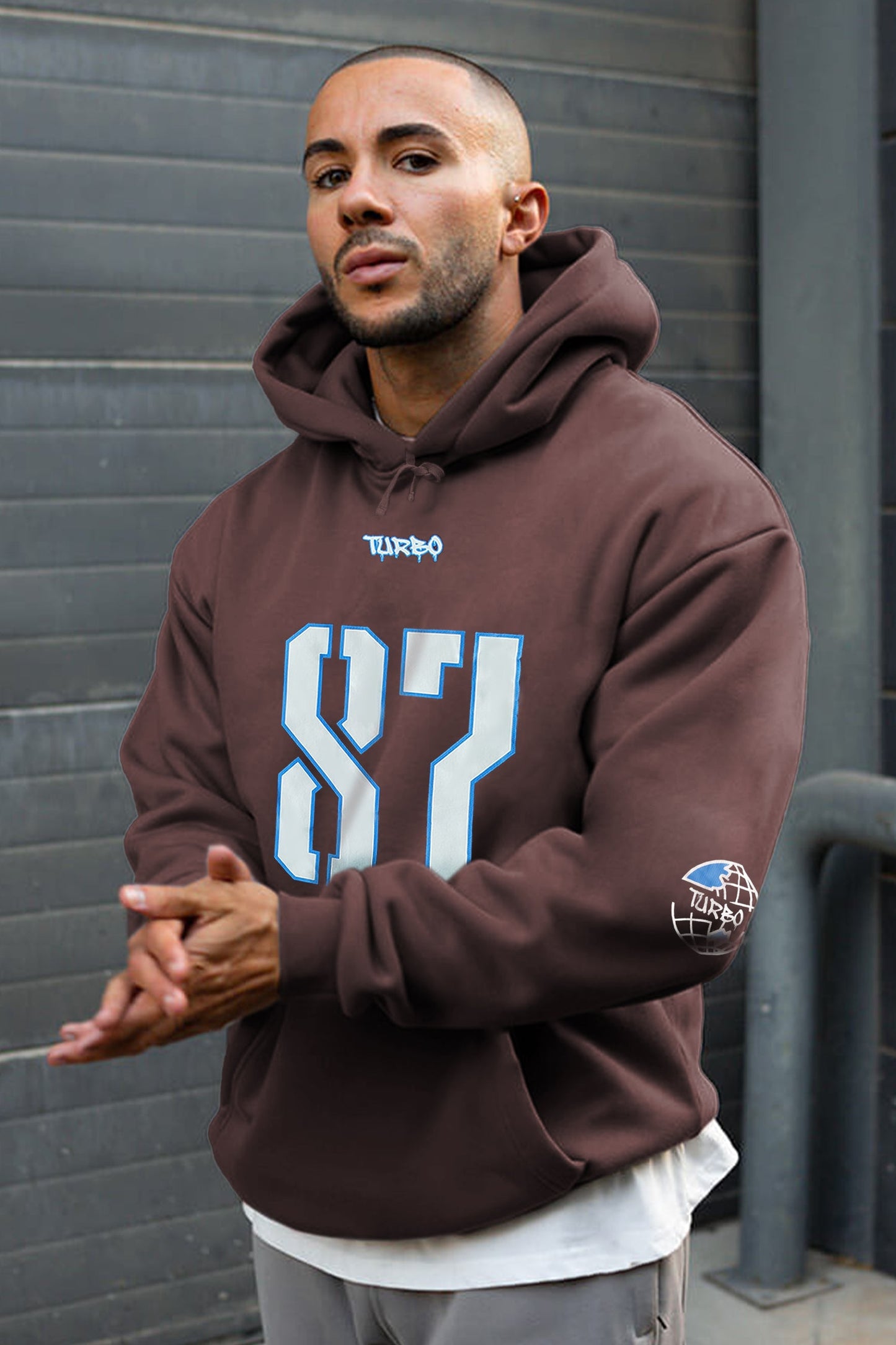 Universe Aplic Fleece Hoodie